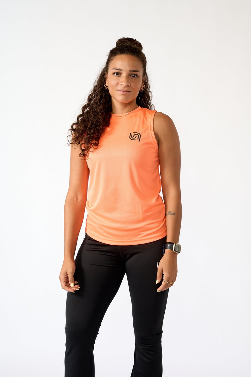 Beyond Women’s Orange Sleeveless Top - Image 3